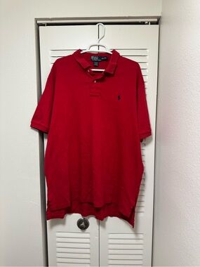 Ralph Lauren Polo Classic Fit Red Men's Polo Shirt